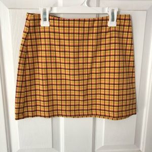 Urban Outfitters Plaid Skirt